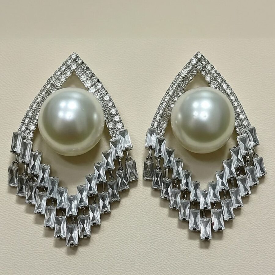 Pearl Fringe Women's Earrings