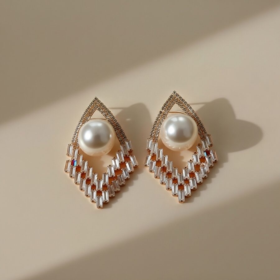Pearl Fringe Women's Earrings