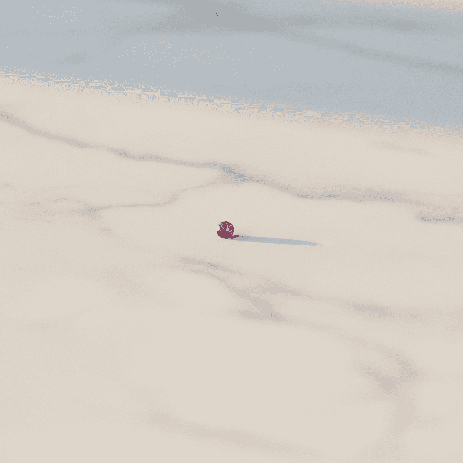 Silver Amethyst Gem Nose Pin